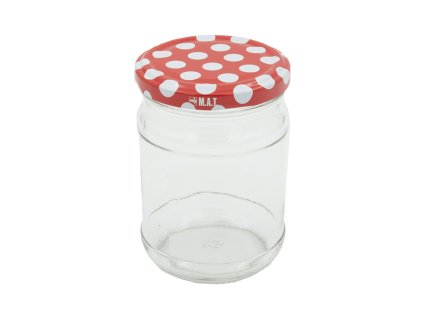 sklenice zavařovací 250ml TWIST 66 + víčka PUNTÍK (10ks)