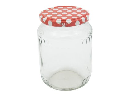 sklenice zavařovací 720ml TWIST 82 + víčka PUNTÍK (8ks)