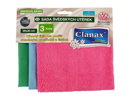 utěrka švédská 30x30cm mikrovlákno (3ks)