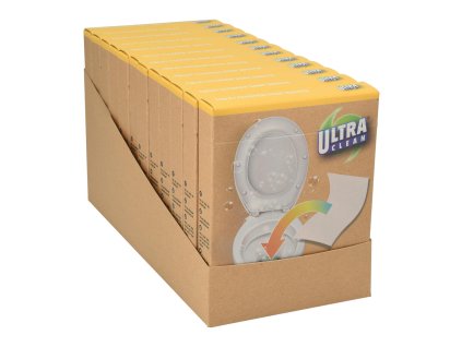 ubrousky mýdlové na čištění WC toalet (10ks) ULTRA CLEAN
