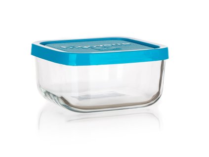 dóza FRIGOVERRE čtverc. 2,0l 19x19x8cm skl.+PP víčko MO