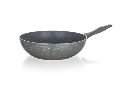 pánev WOK 28x7,8cm nepřiln.povrch GRANITE GREY
