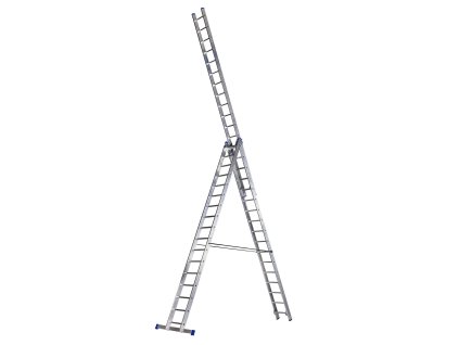 žebřík Al un. 3d. 17př. 4,57/11,33m VHR P 3x17 nosnost 120kg ELKOP