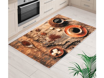 14123 14123 1 koberec behoun 3d 80x120cm kava