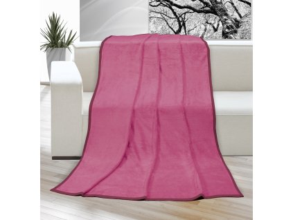 17390 17390 1 deka micro dvojluzko 200x230cm ruzova