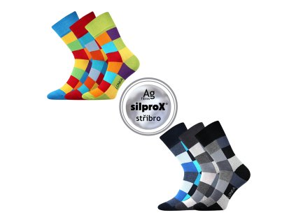 ponožky Decube (Barva mix A, Velikost 39-42 (26-28))