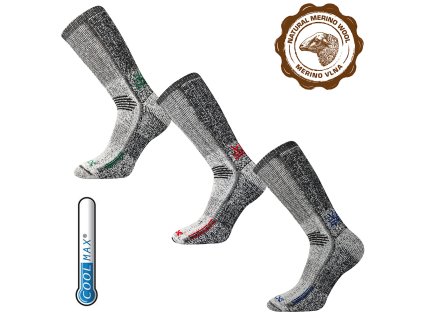 ponožky Orbit (Barva modrá, Velikost 35-38 (23-25))