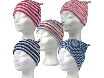 bavlněné čepice Ravčes uši (Barva vzor A, Velikost 2 (32 cm))