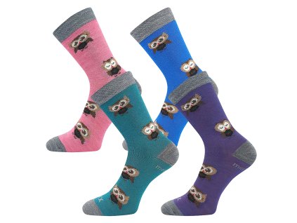 ponožky Sovik (Barva modrá, Velikost 20-24 (14-16))