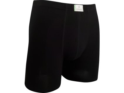 boxerky Nestor BAMBUS (Barva černá, Velikost M)