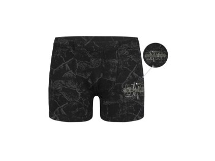 Dětské boxerky DET5 army černá (Velikost 158)