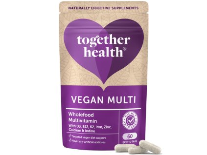 together health vegan multi vysokovstrebatelne vitaminy a mineraly pre veganov 60 kapsul