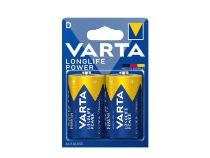 baterie D, R20 LR20 Longlife Power (2ks) VARTA