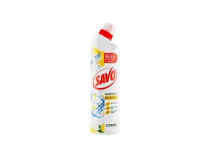 SAVO WC CITRON bez chloru 750ml