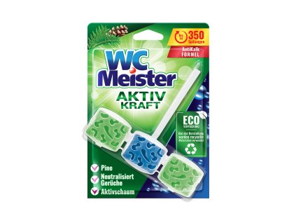 WC blok MEISTER 45g vůně lesa barvící