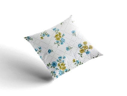 Povlak flanel Olívie blue (Rozměr 30x40)