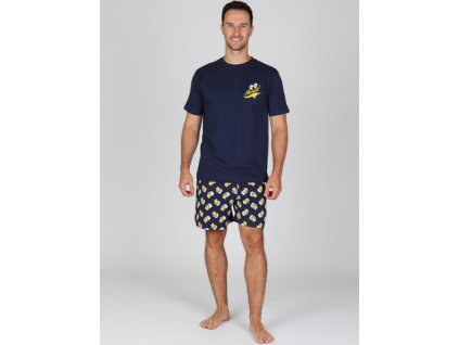 Pánské krátké pyžamo P LUCA s pivním potiskem (Velikost M)