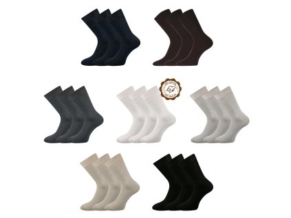 ponožky Blažej (Barva béžová, Velikost 41-42 (27-28))