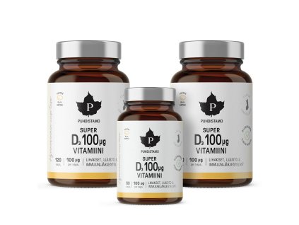 Super Vitamin D 4000IU 2 x 120 kapslí + 60 kapslí ZDARMA (Varianta Super Vitamin D 4000IU 2 x 120 kapslí + 60 kapslí ZDARMA)