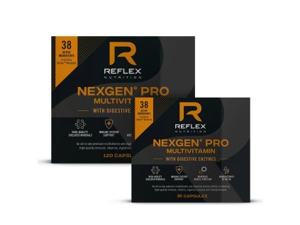 Nexgen® PRO + Digestive Enzymes 120 kapslí + 30 kapslí ZDARMA (Varianta Nexgen® PRO + Digestive Enzymes 120 kapslí + 30 kapslí ZDARMA)