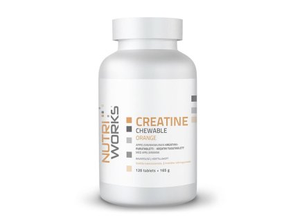 Creatine Chewable 120 žvýkacích tablet - pomeranč (Varianta Creatine Chewable 120 žvýkacích tablet - pomeranč)