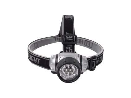 čelovka 7LED, 3 režimy svícení