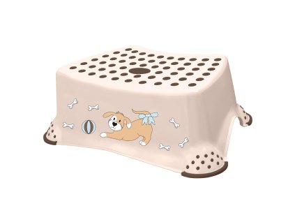 stolička DOG 40,5x28,5cm protiskluzová PH BÉŽ