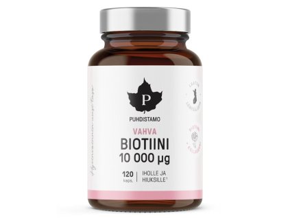 Strong Biotin 10000ug 120 kapslí (Varianta Strong Biotin 10000ug 120 kapslí)