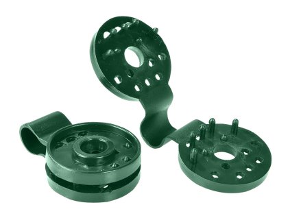 upínka k síti tkané stínící PE+UV, 10,2x4cm (20ks)