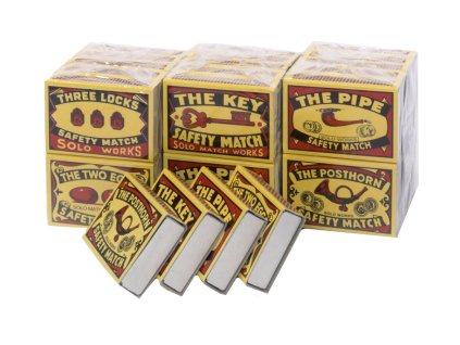 zápalky bezpečnostní malé (10ks) SOLO