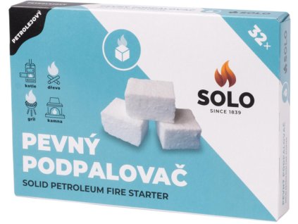 podpalovač pevný petrolejový SOLO (32ks)
