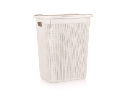 koš na špinavé prádlo ratan 50l 55x43x34cm PH KRÉM