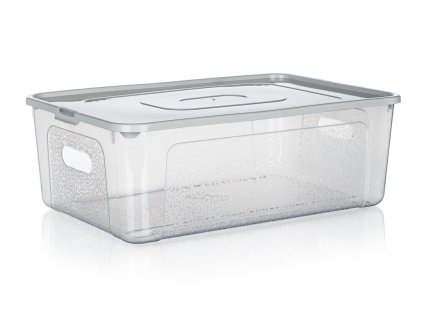 box úložný MULTIBOX 11l, 39x26x13cm, víko, klip, PH