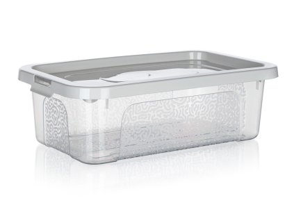 box úložný MULTIBOX 4,5l, 32x19x10cm, víko, klip, PH