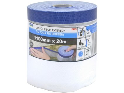 páska krycí exteriérová 110cmx20m samolepicí se zakrývací folií