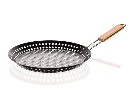 pánev grilovací 31x3,5cm BBQ ocel/nepřiln.povrch