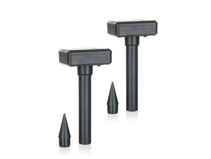 odpuzovač krtků solární PH ČER (2ks)