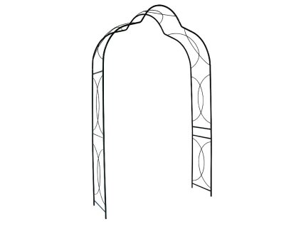 opěra na popínavé rostliny 245x150x45cm kov.