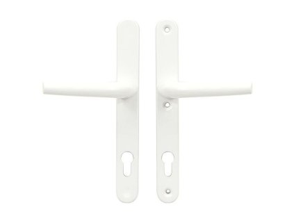 kování pro plast.dveře klika+klika 92mm Al BÍ RICHTER