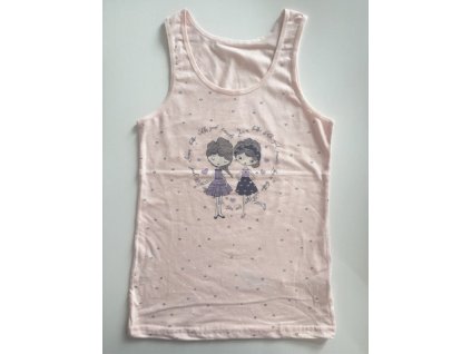 Dívčí košilka E-PANENKY MERUŇKOVÁ (Velikost 134)