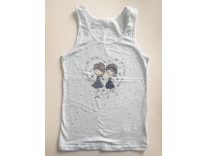 Dívčí košilka E-PANENKY MODRÁ (Velikost 134)