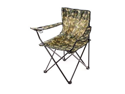 křeslo skládací 85x54x80cm FISH CAMOUFLAGE