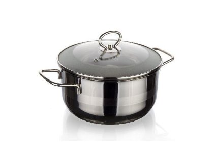 hrnec 18cm se skl.poklicí 2l nerez MATTE NEW LINE indukce