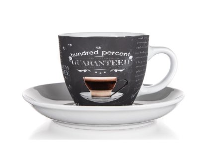 šálek + podšálek 190ml 100 PERCENT keramický