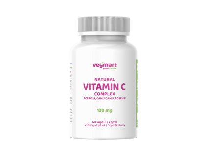 vegmart prirodny vitamin c komplex 60 kapsul