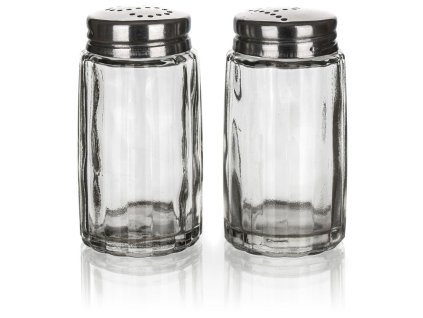 slánka a pepřenka MONO 40ml sklo/nerez sada 2díl.