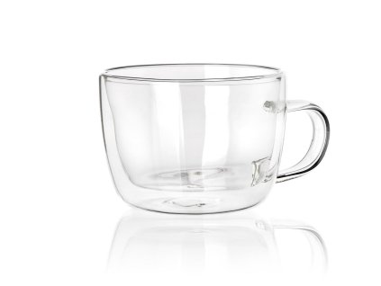 hrnek 310ml dvoustěnný DOBLO skleněný
