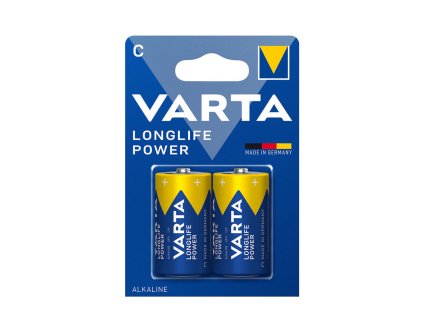 baterie C, LR14 alkalická Longlife Power (2ks) VARTA