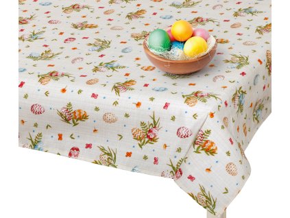 Velikonoční ubrus vajíčka (Rozměr 120x140)