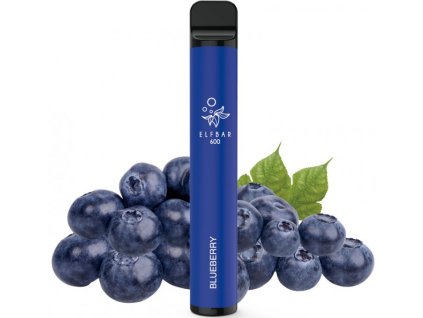 elf bar 600 elektronicka cigareta 20mg blueberry
